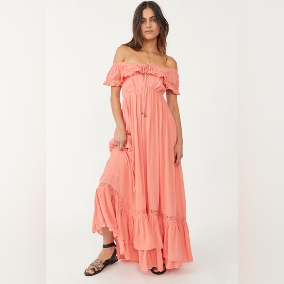 Free people moon light ocean maxi - Picture 1 of 16